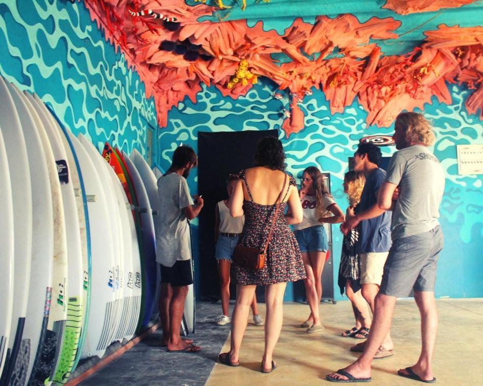 Cliff Surf House Hostel Санта Круз Екстериор снимка